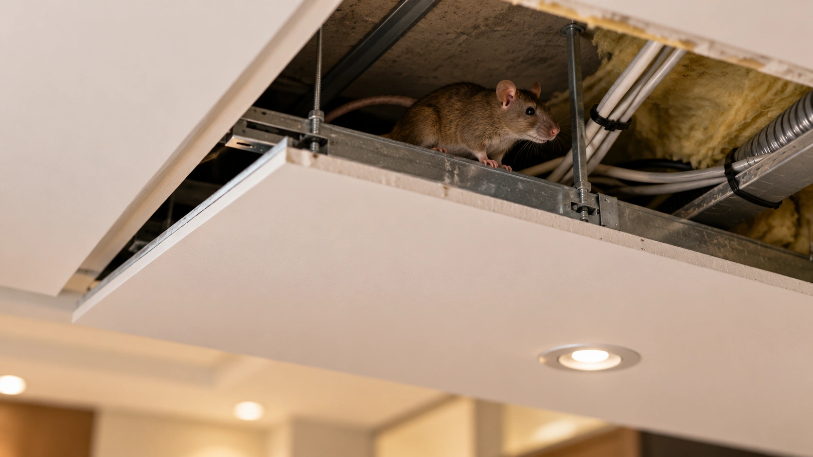 Why Rats Enter False Ceilings and How to Stop Them?